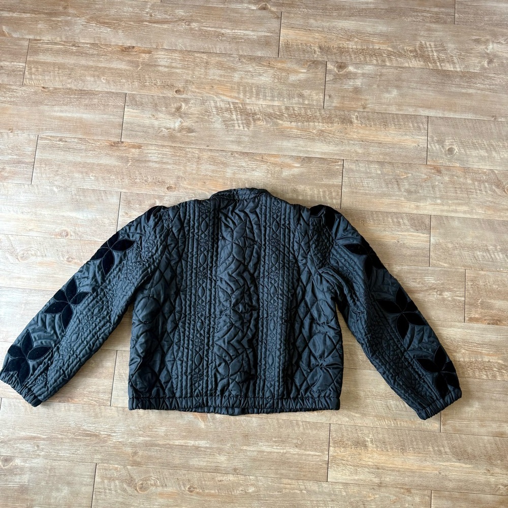 Free People Quinn Quilted Jacket | Black | New without Tags | XL - Picture 6 of 7